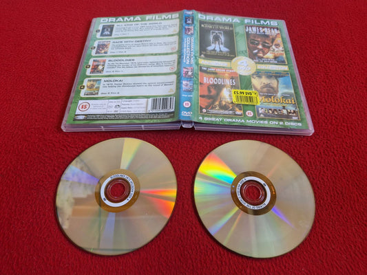 M ALI KING OF THE WORLD / JAMES DEAN RACE W DESTINY / BLOODLINES / MOLOKAI DVD