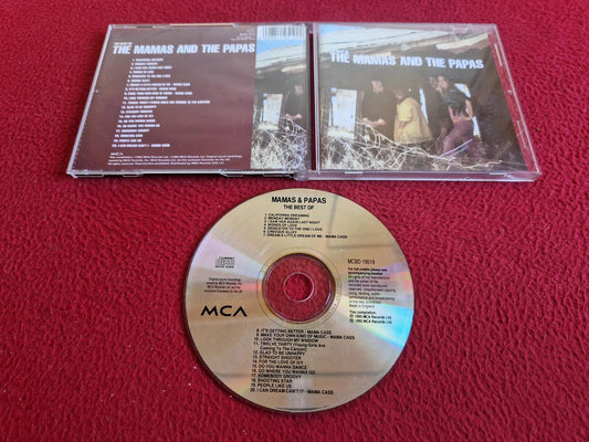 MAMAS & PAPAS THE BEST OF THE MAMAS & THE PAPAS CD