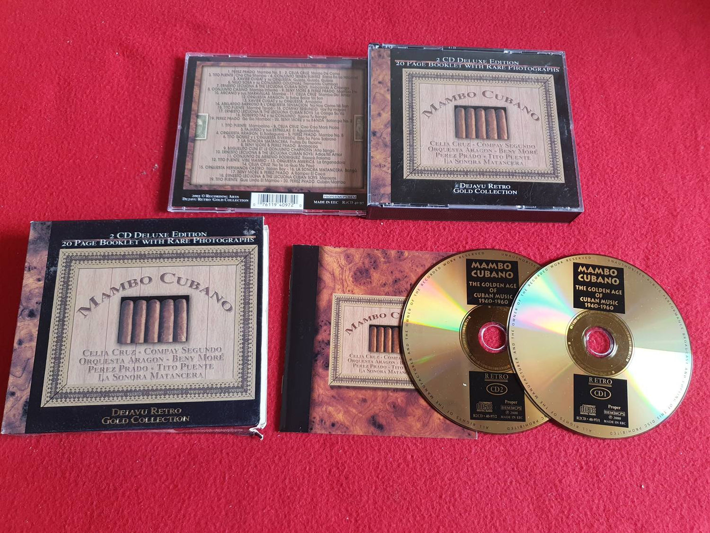 MAMBO CUBANO [ CELIA CRUZ / COMPAY SEGUNDO mfl ] DELUXE EDITION BOX till CD