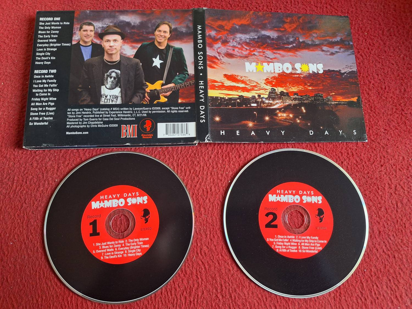 MAMBO SONS HEAVY DAYS CD