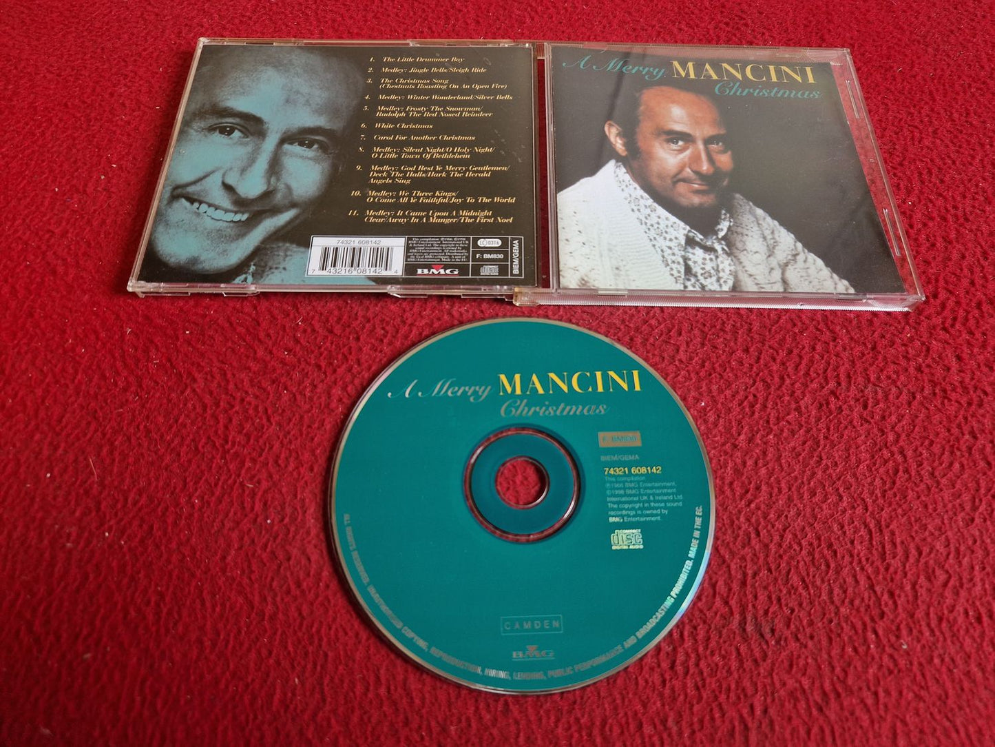 MANCINI A MERRY CHRISTMAS CD