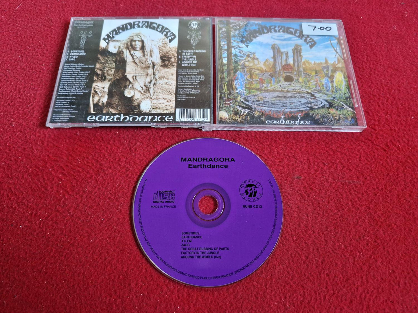 MANDRAGORA EARTHDANCE CD