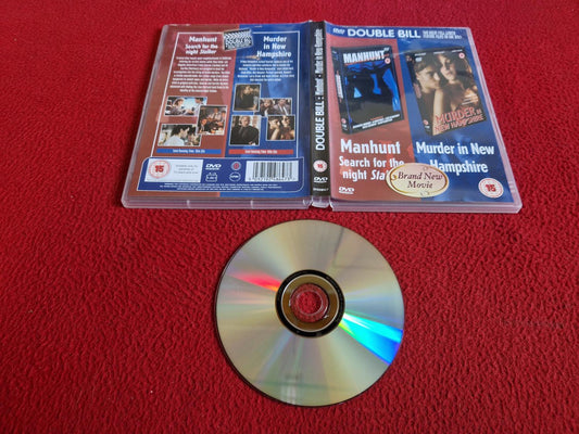 MANHUNT / MURDER IN NEW HAMPSHIRE DVD