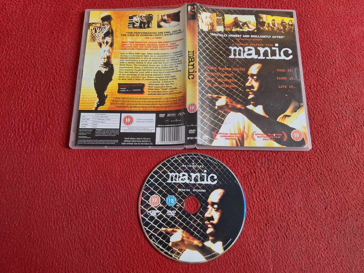MANIC DVD