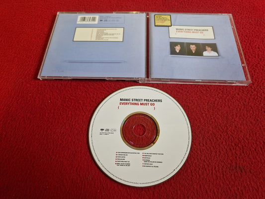 MANIC STREET PREACHERS EVERYTHING MUST GO CD