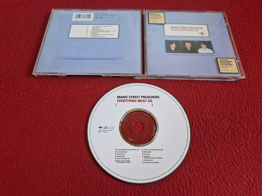 MANIC STREET PREACHERS EVERYTHING MUST GO CD
