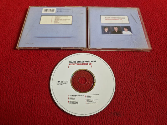 MANIC STREET PREACHERS EVERYTHING MUST GO CD