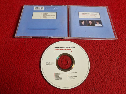 MANIC STREET PREACHERS EVERYTHING MUST GO CD