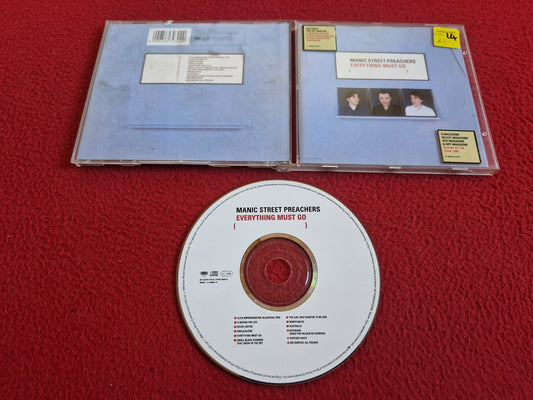 MANIC STREET PREACHERS EVERYTHING MUST GO CD
