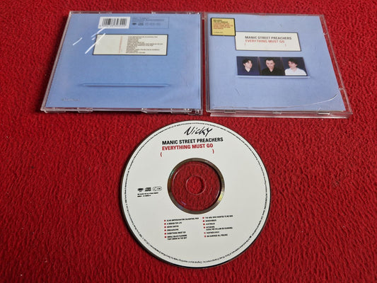 MANIC STREET PREACHERS EVERYTHING MUST GO CD