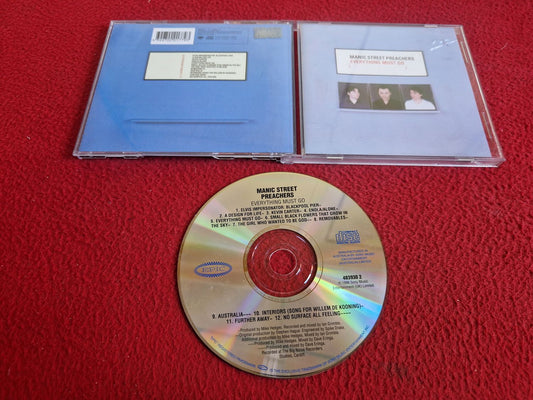 MANIC STREET PREACHERS EVERYTHING MUST GO CD