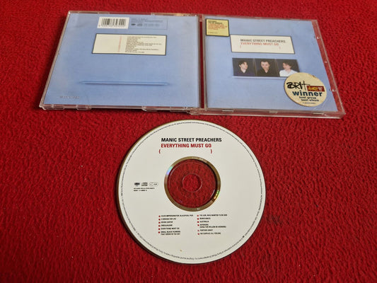 MANIC STREET PREACHERS EVERYTHING MUST GO CD
