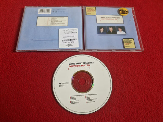 MANIC STREET PREACHERS EVERYTHING MUST GO till CD