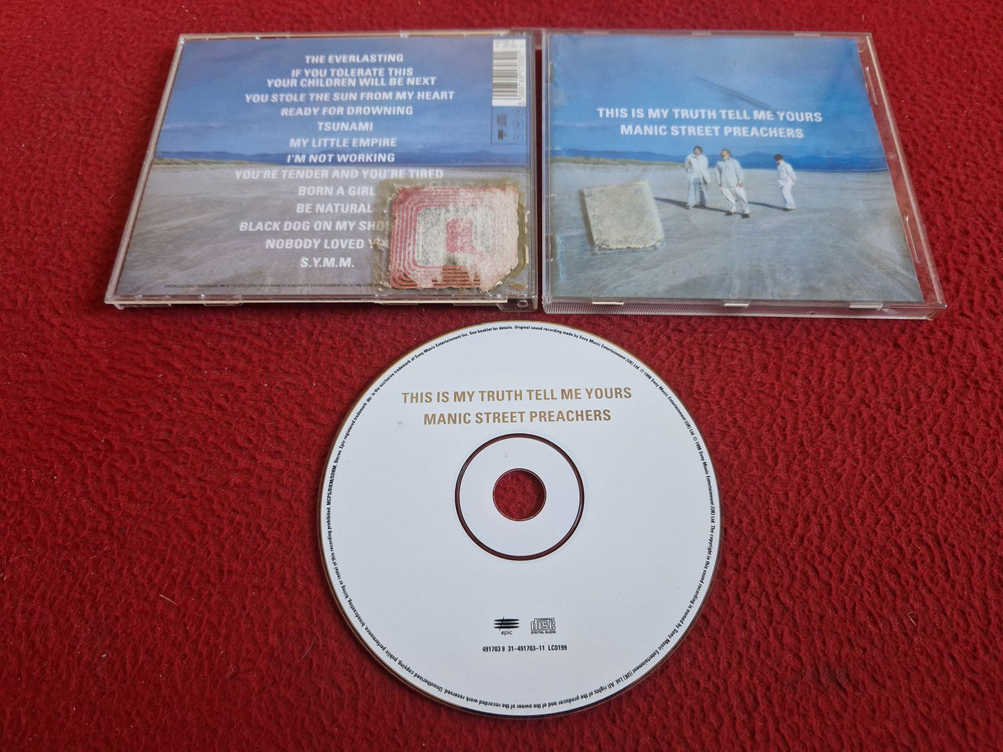 MANIC STREET PREACHERS THIS IS MY TRUTH TELL ME YOURS CD