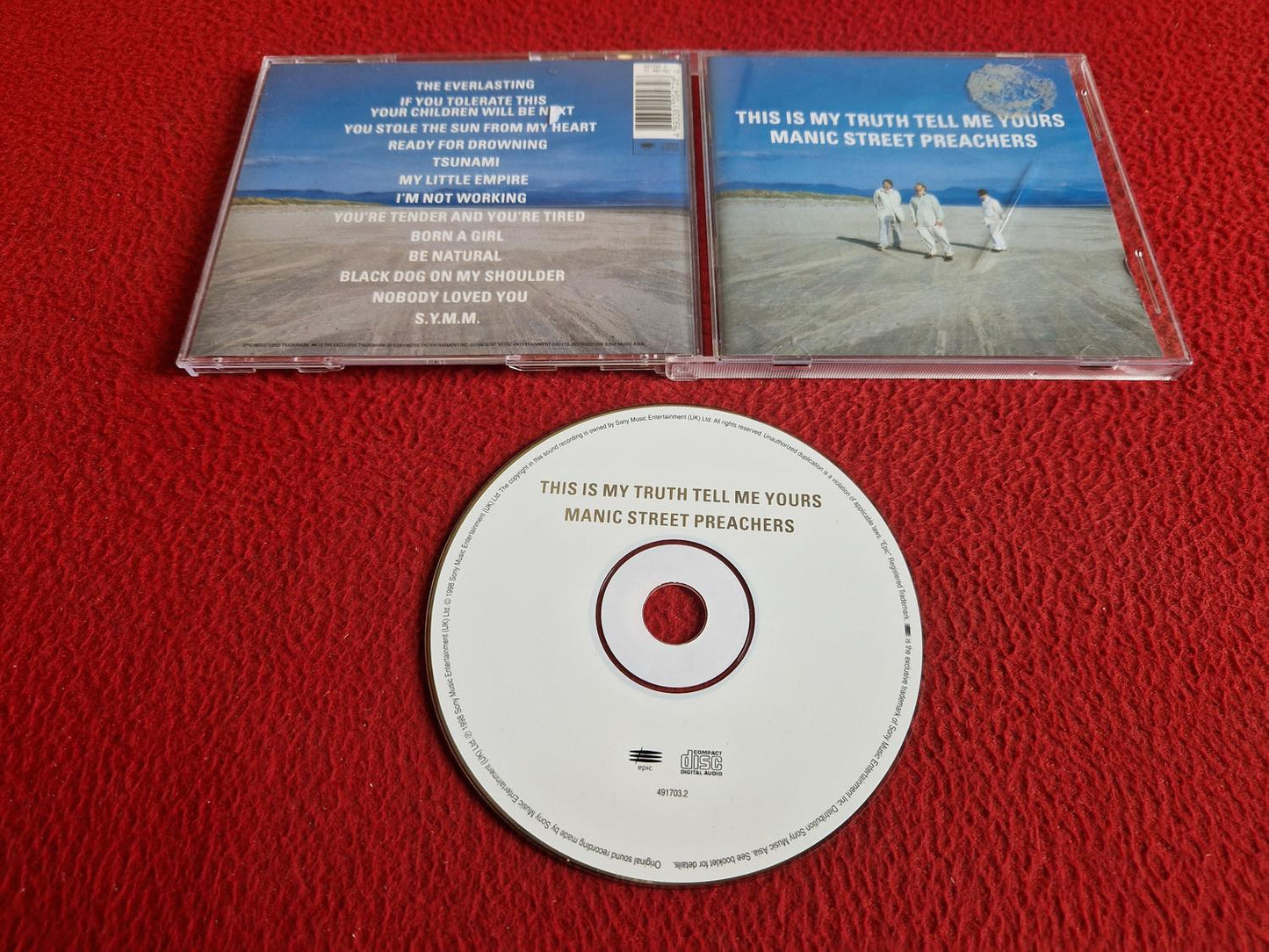 MANIC STREET PREACHERS THIS IS MY TRUTH TELL ME YOURS CD