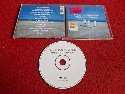 MANIC STREET PREACHERS THIS IS MY TRUTH TELL ME YOURS CD