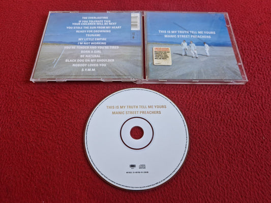MANIC STREET PREACHERS THIS IS MY TRUTH TELL ME YOURS CD