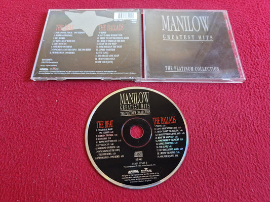 MANILOW GREATEST HITS THE PLATINUM COLLECTION CD