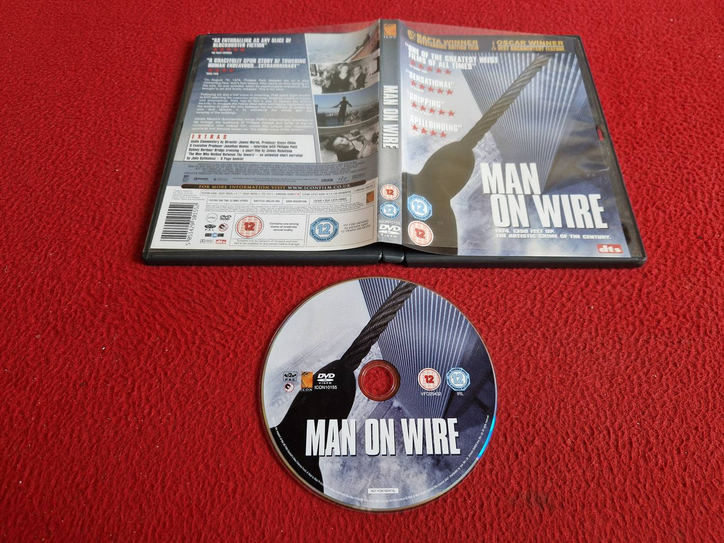 MAN ON WIRE DVD