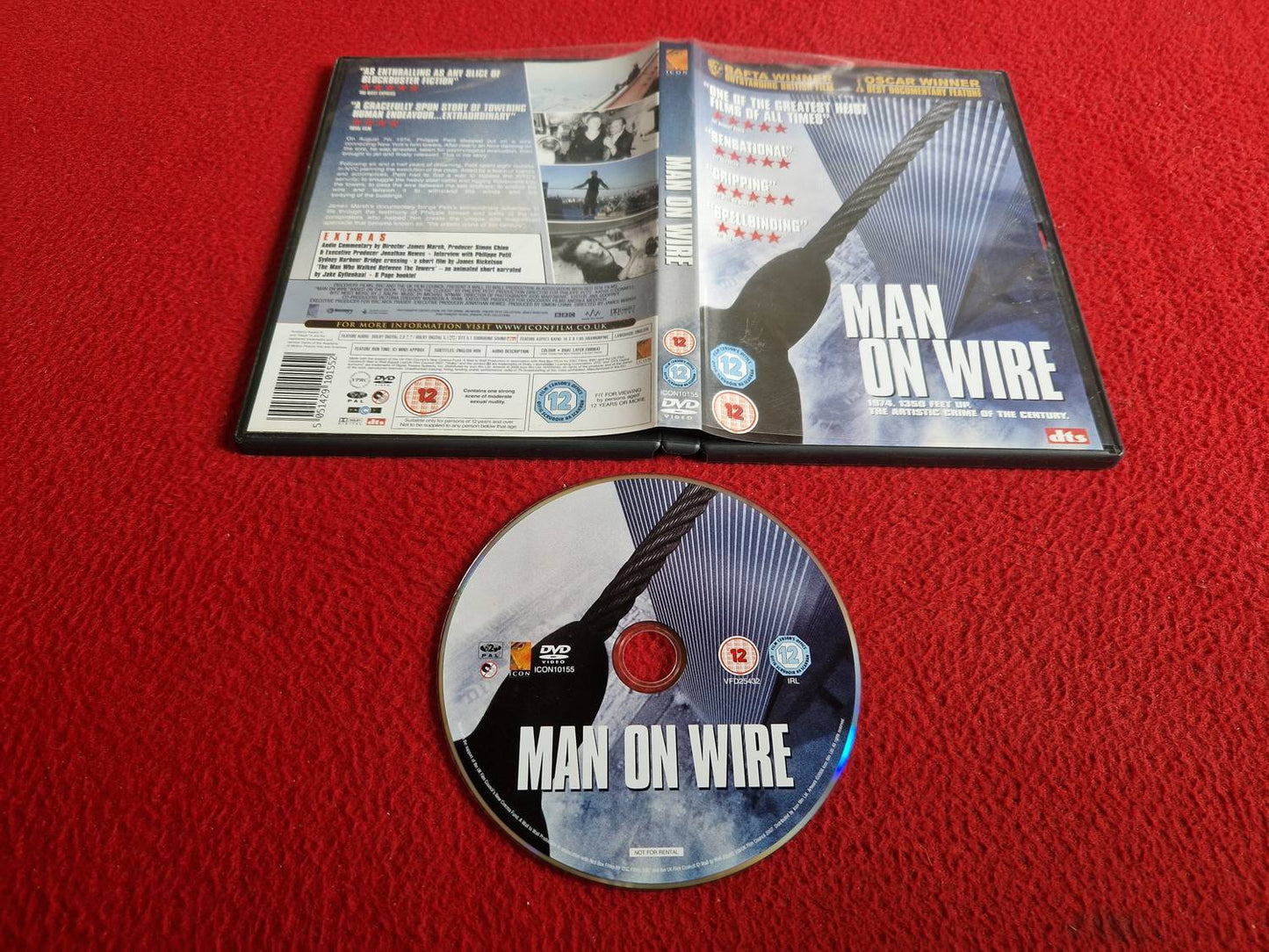 MAN ON WIRE DVD