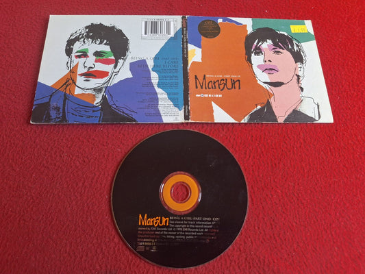 MANSUN BEING A GIRL (PART ONE) EP CD