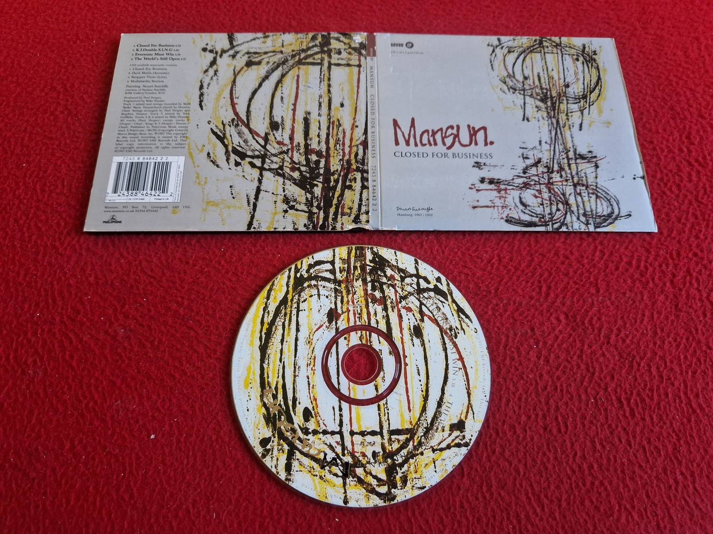 MANSUN CLOSED FOR BUSINESS CD
