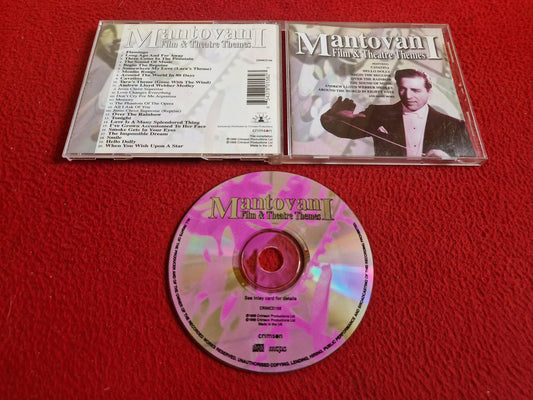 MANTOVANI FILM & THEATRE THEMES CD