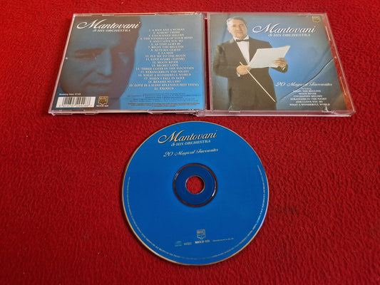 MANTOVANI & HIS ORCHESTRA 20 MAGICAL FAVOURITES CD