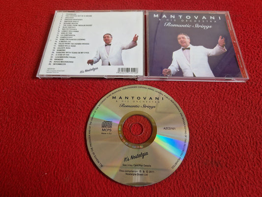 MANTOVANI & HIS ORCHESTRA ROMANTIC STRINGS CD