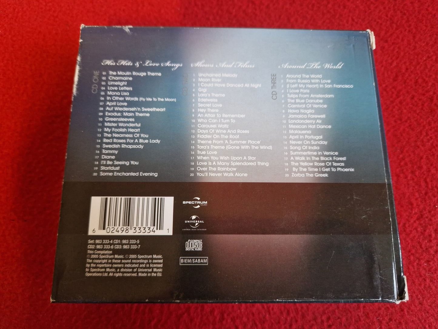 MANTOVANI & HIS ORCHESTRA THE ULTIMATE COLLECTION CD BOX