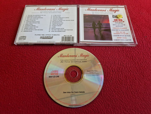 MANTOVANI MAGIC THE MANTOVANI ORCHESTRA ALL TIME GRATEST HITS CD