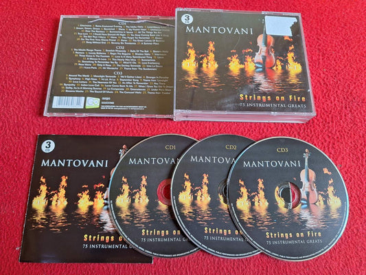 MANTOVANI STRINGS ON FIRE CD BOX