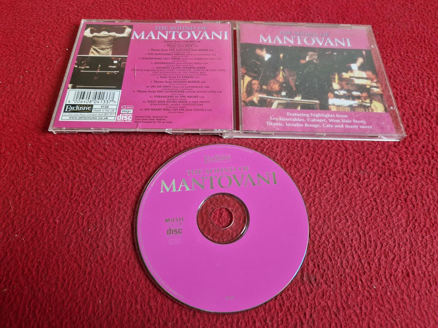 MANTOVANI THE SOUND OF CD
