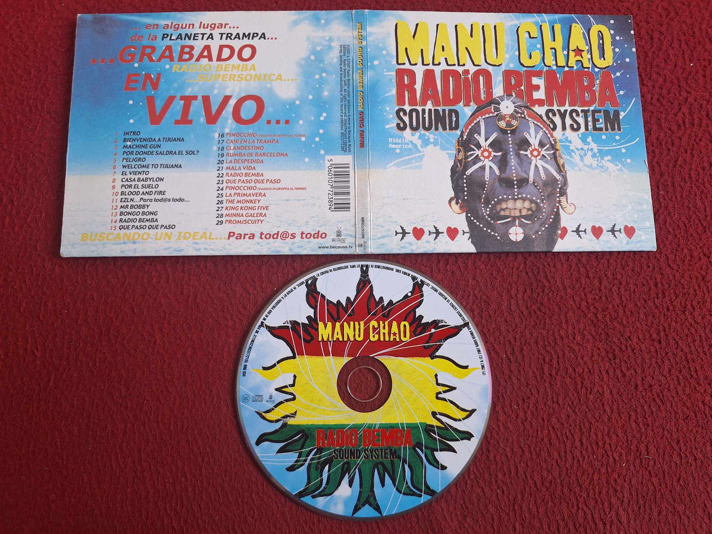 MANU CHAO RADIO REMBA SOUND SYSTEM CD