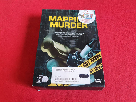 MAPPING MURDERY DOCUMENTARY BOX till DVD