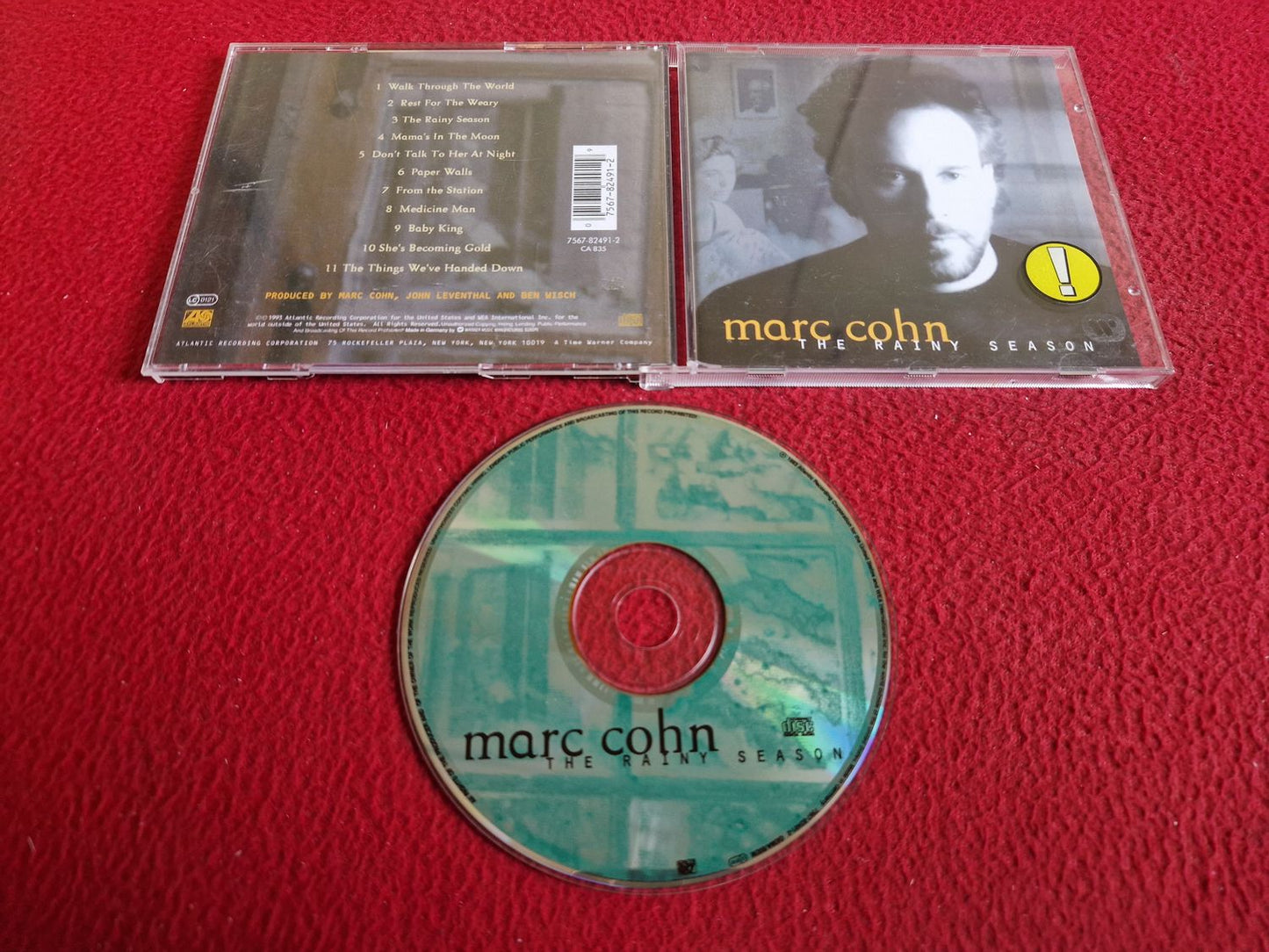 MARC COHN THE RAINY SEASON CD
