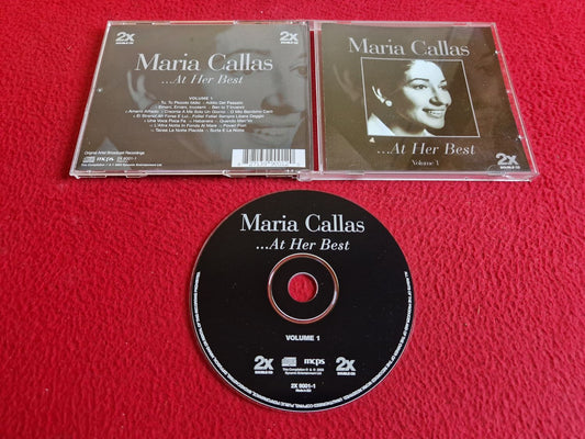 MARIA CALLAS AT HER BEST VOLUME 1 CD