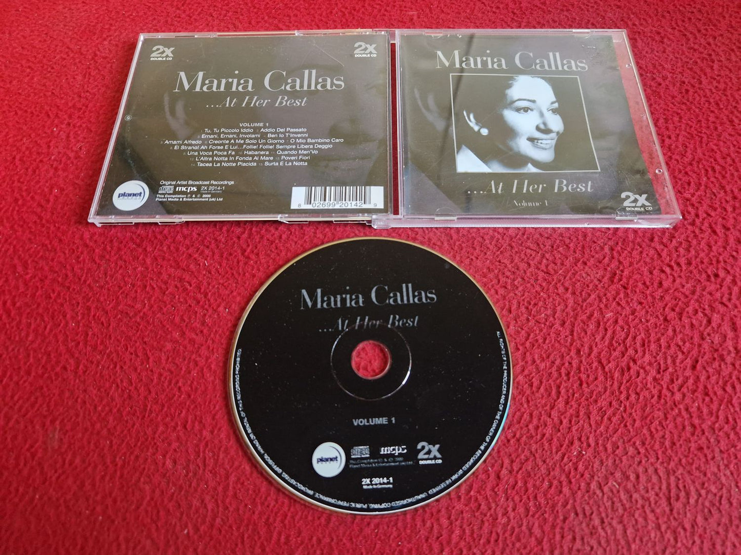 MARIA CALLAS ...AT HER BEST VOLUME 1 CD