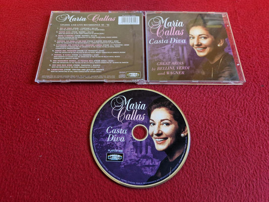 MARIA CALLAS CASTA DIVA CD