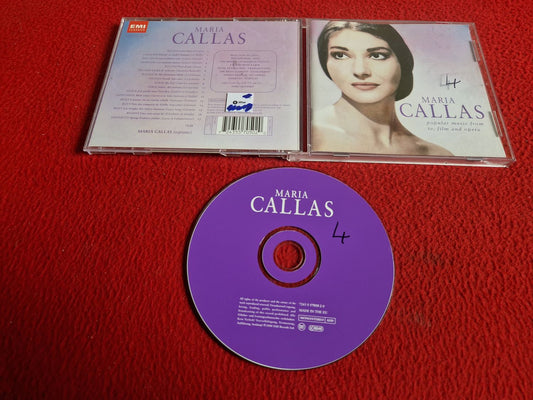 MARIA CALLAS POPULAR MUSIC FROM TV FILM AND OPERA CD