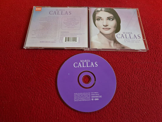 MARIA CALLAS POPULAR MUSIC FROM TV FILM AND OPERA CD