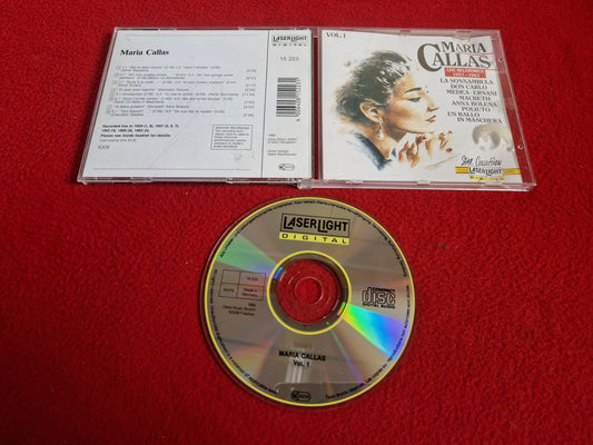 MARIA CALLAS VOL. 1 LIVE RECORDINGS 1957 - 1963 CD
