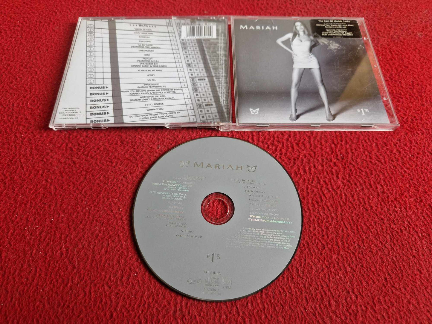 MARIAH CAREY #1'S CD