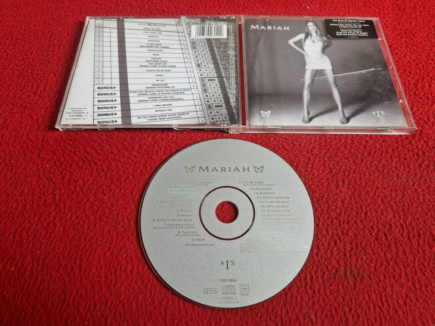 MARIAH CAREY #1'S CD