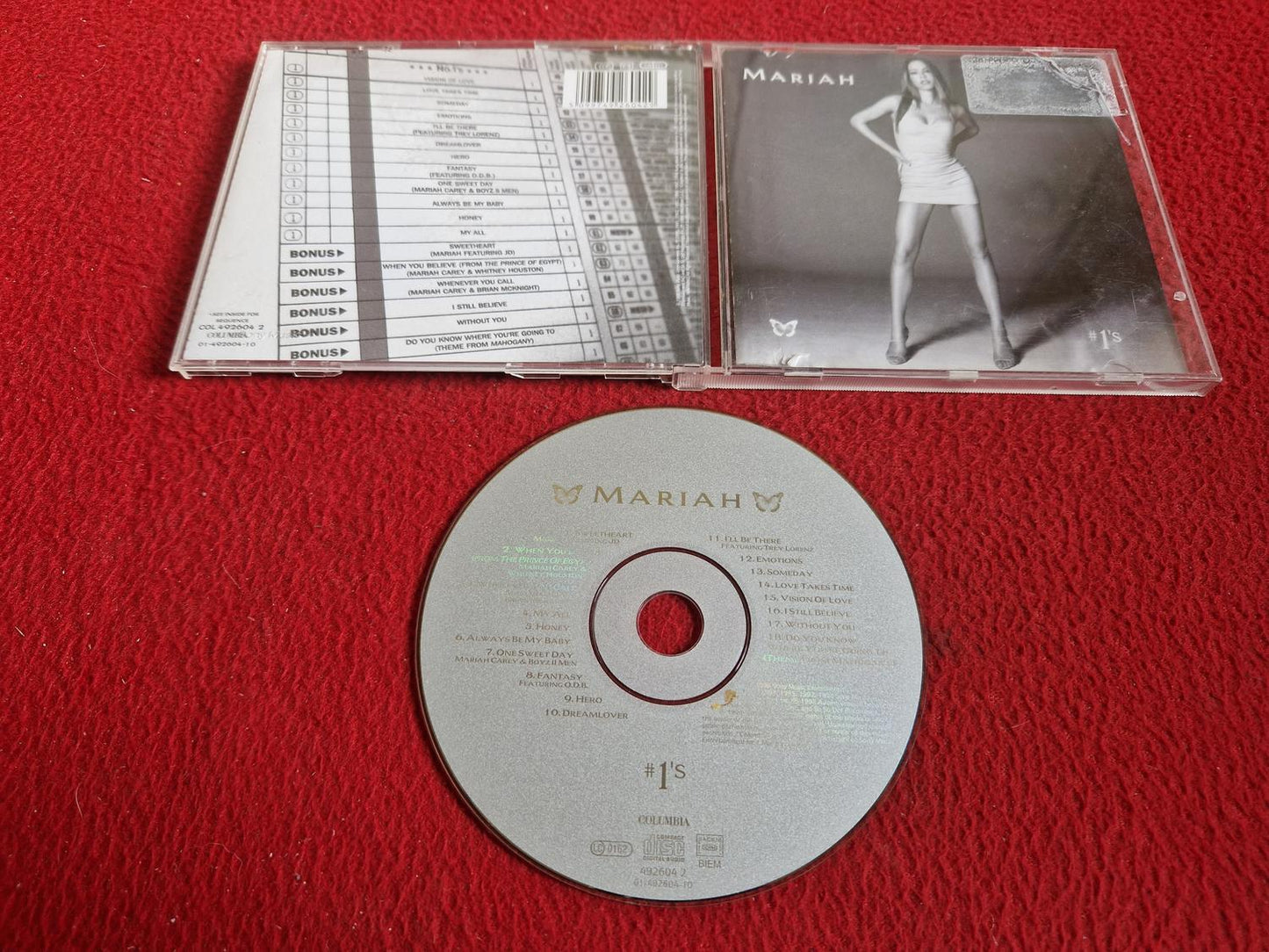 MARIAH CAREY #1'S CD
