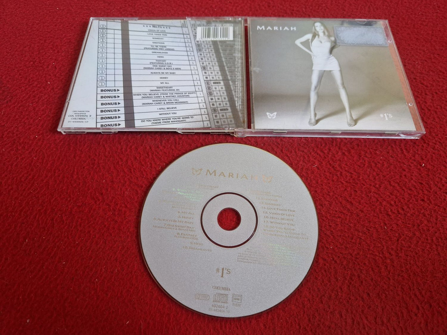 MARIAH CAREY #1'S CD