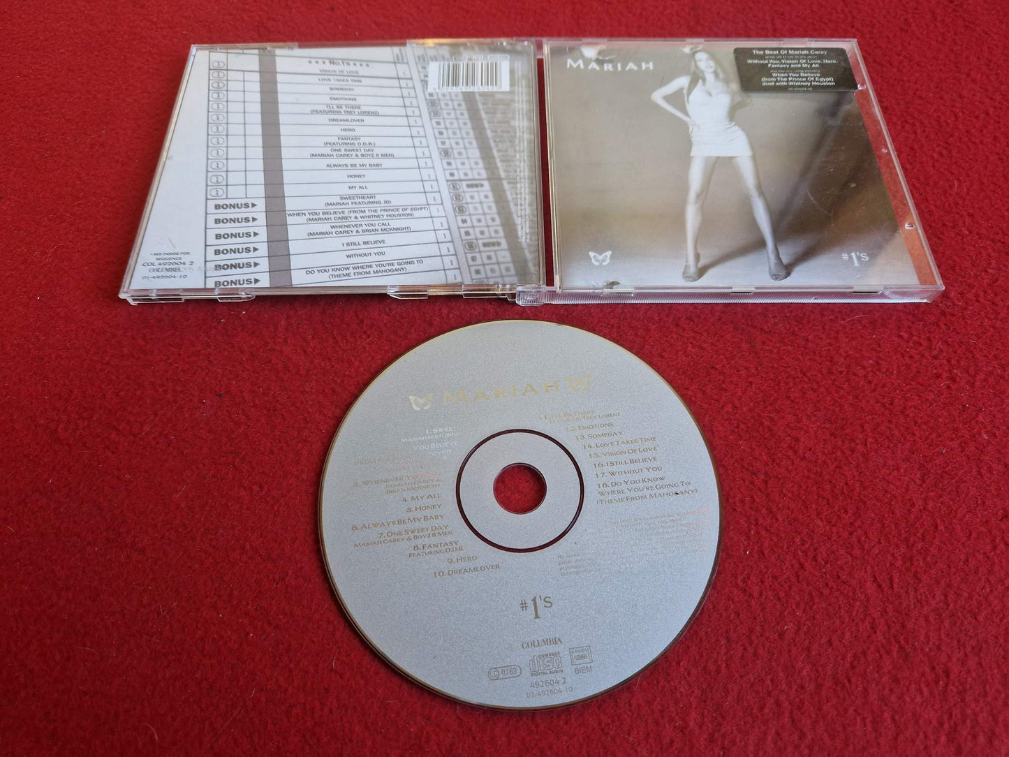 MARIAH CAREY #1'S CD