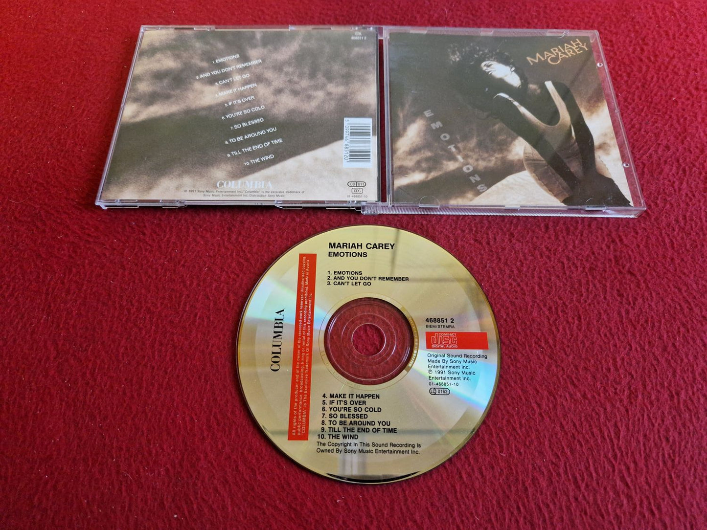 MARIAH CAREY EMOTIONS CD