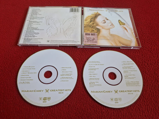 MARIAH CAREY GRATEST HITS 2 CD SET