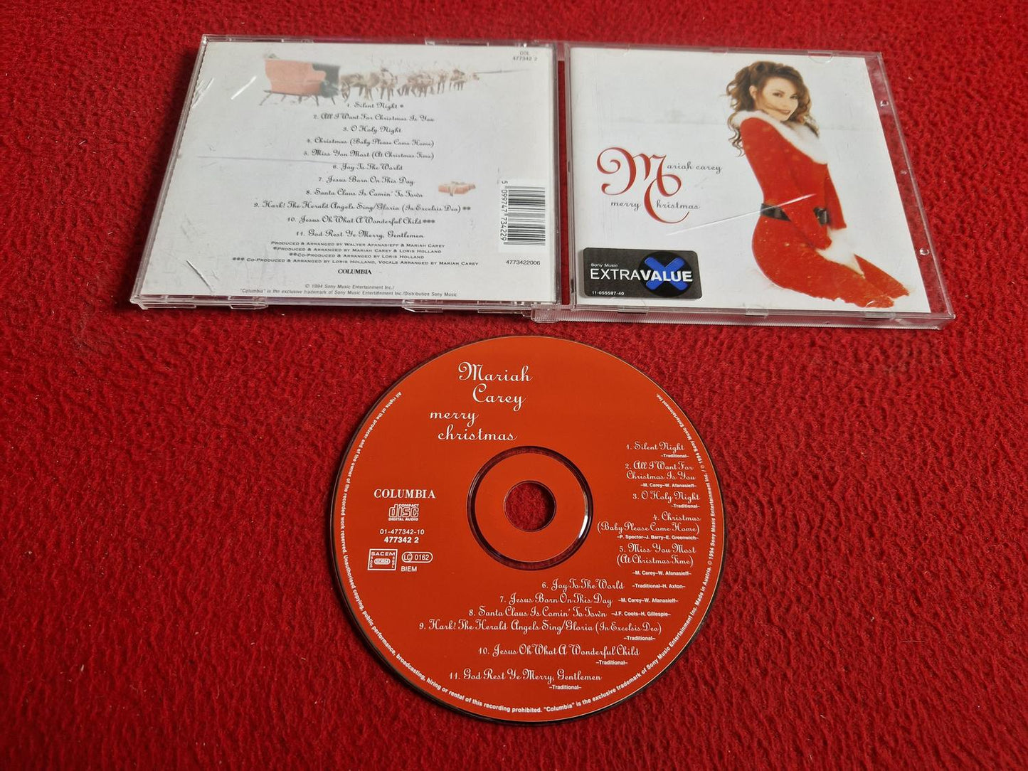 MARIAH CAREY MERRY CHRISTMAS CD